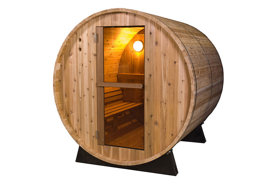 overdrijven Misbruik woonadres Barrel Sauna | Fonteyn Rustic 4 Ft. | Buitensauna | Red cedar Hout